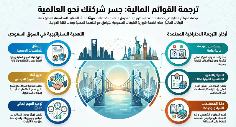 ترجمة القوائم المالية